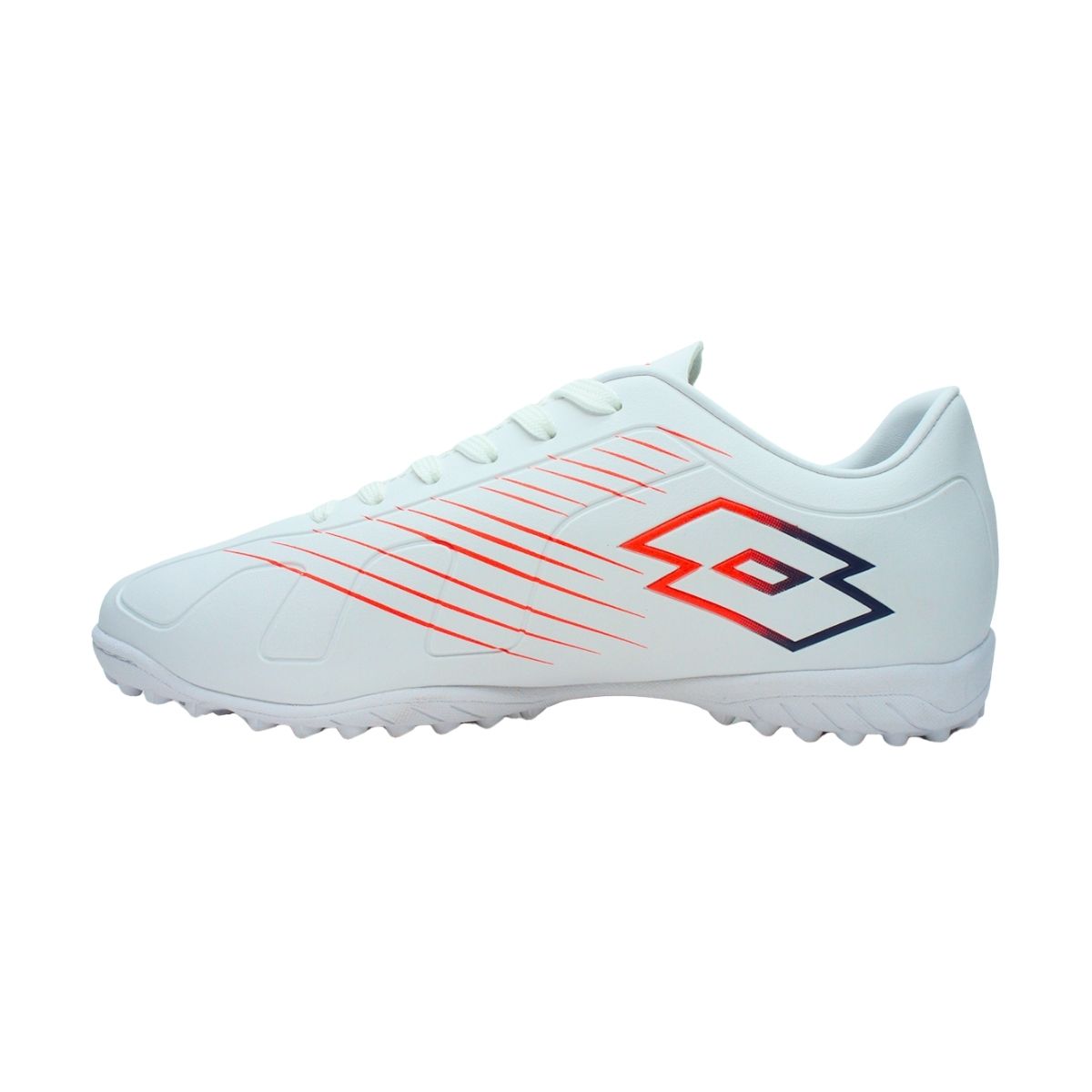 Zapato de Baby Futbol NIño Lotto - Fiore TF Blanco Rojo