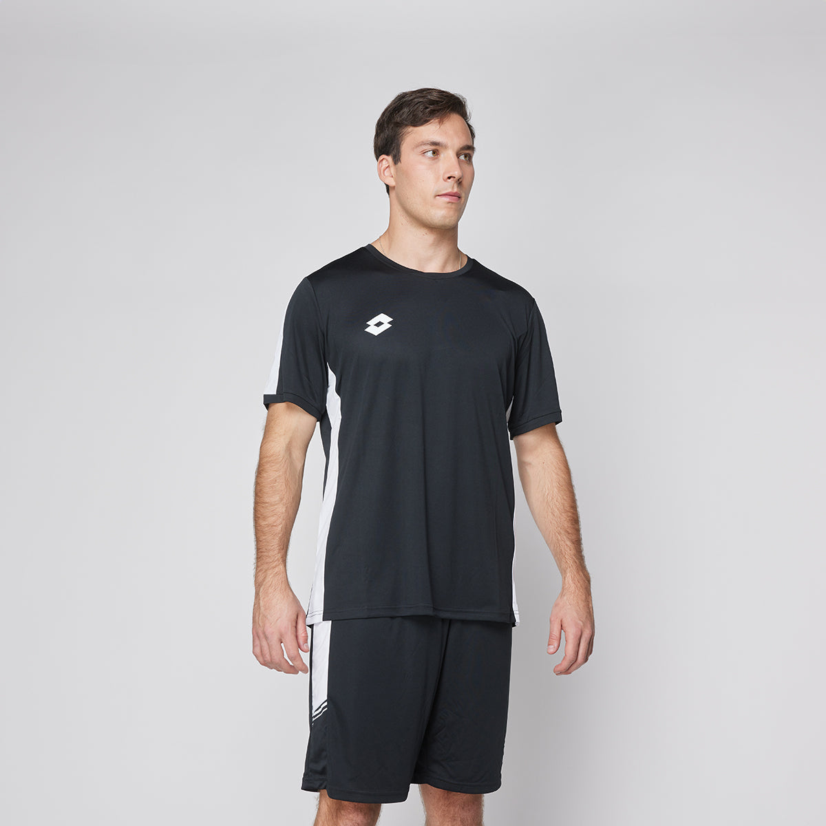 Polera de Futbol Hombre Lotto - Elite Plus Negro