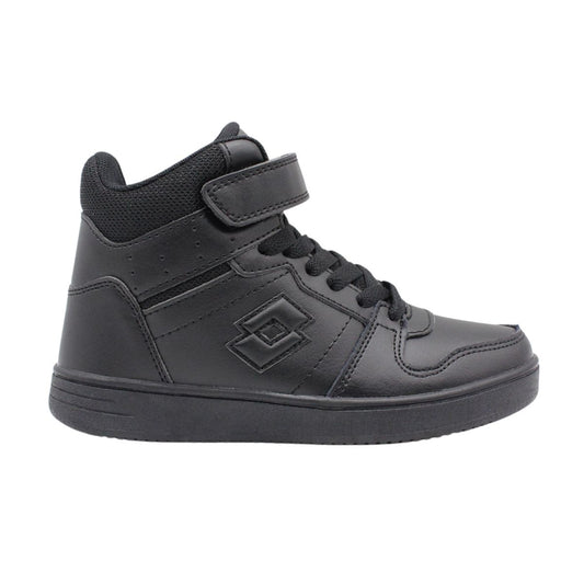 Zapatilla Escolar Niño Lotto - Skate Negra