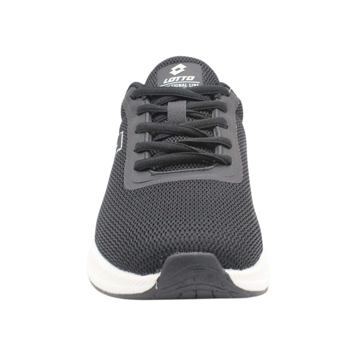 Zapatilla Running Juvenil Lotto - Challenge Negra Blanco