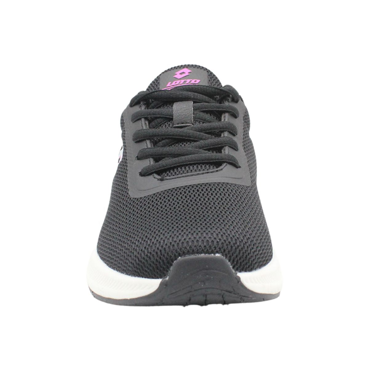 Zapatilla Running Mujer Lotto - Challenge Negro Rosado