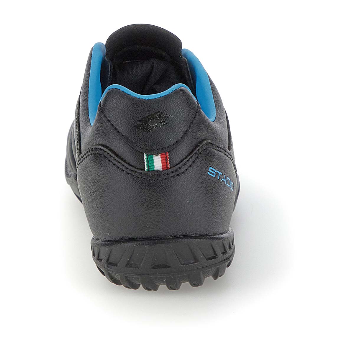 Zapato de Baby Fútbol Juvenil Lotto - Stadio 705 TF Negro Azul