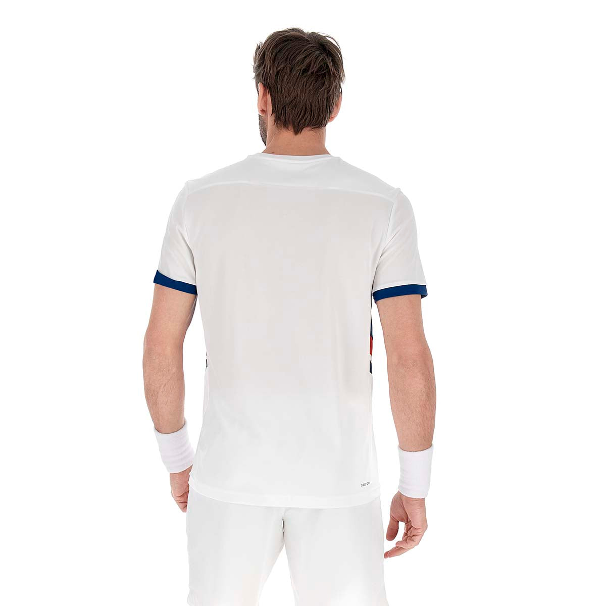 Polera de Tenis Hombre Lotto - Squadra III Blanco