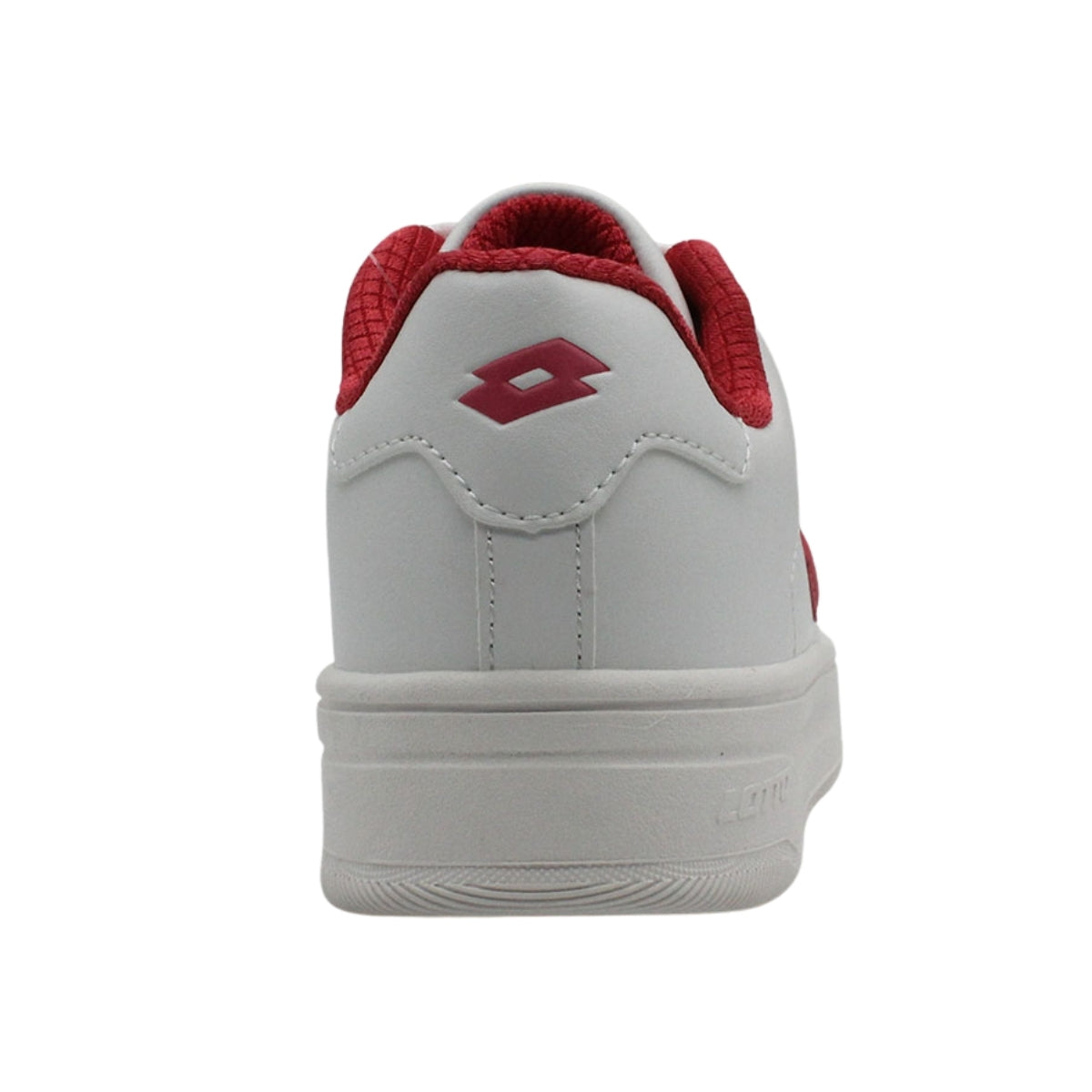 Calzado Urbano Juvenil Lotto - Roma Blanco Rojo