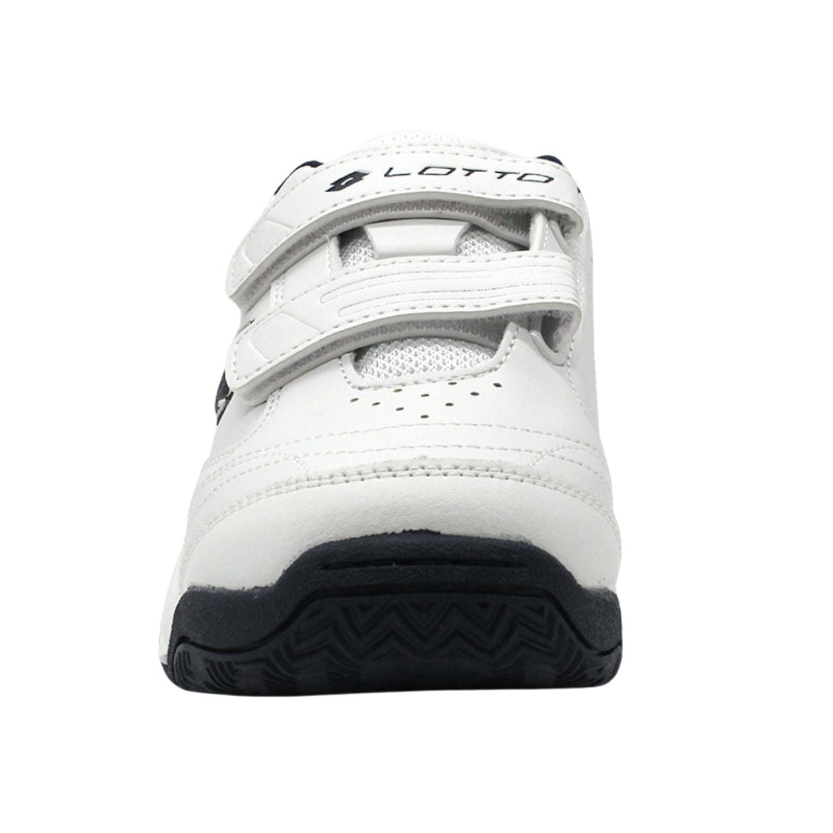 Zapatilla Escolar Juvenil Lotto - Court Jr Blanco Azul