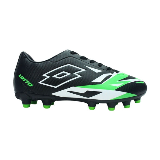 Zapato de Fútbol Juvenil Lotto - Siro FG Negro Verde