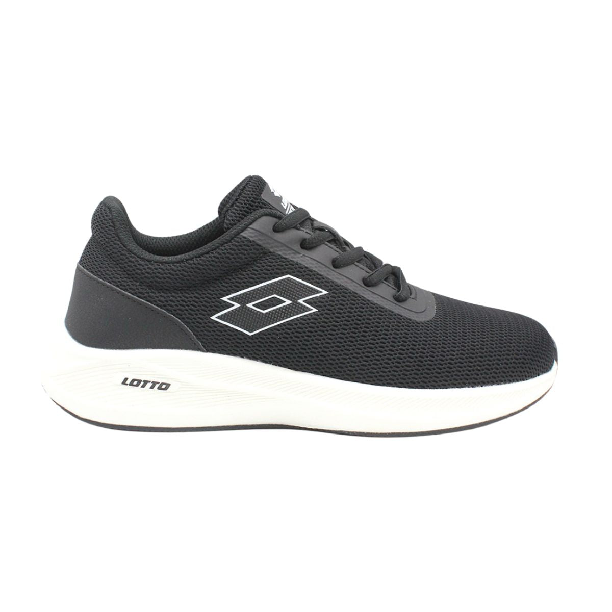 Zapatilla Running Hombre Lotto - Challenge I Negro Blanco