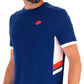 Polera de Tenis Hombre Lotto - Squadra III Azul