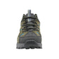 Zapato Outdoor Hombre Lotto - Solaro LC Verde Negro - Verde - 43