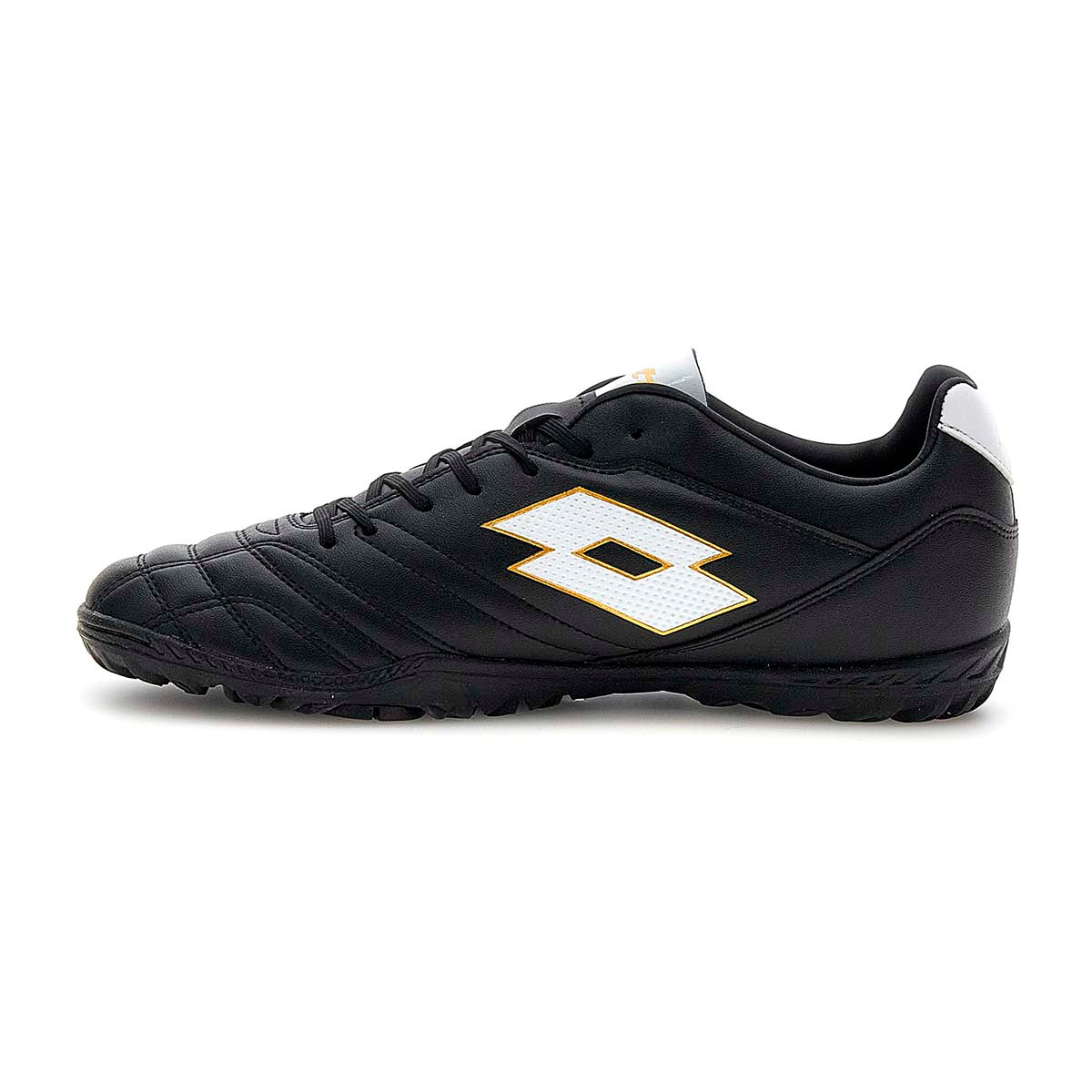 Zapato de Baby Futbol Hombre Lotto - Stadio TF Negro Blanco