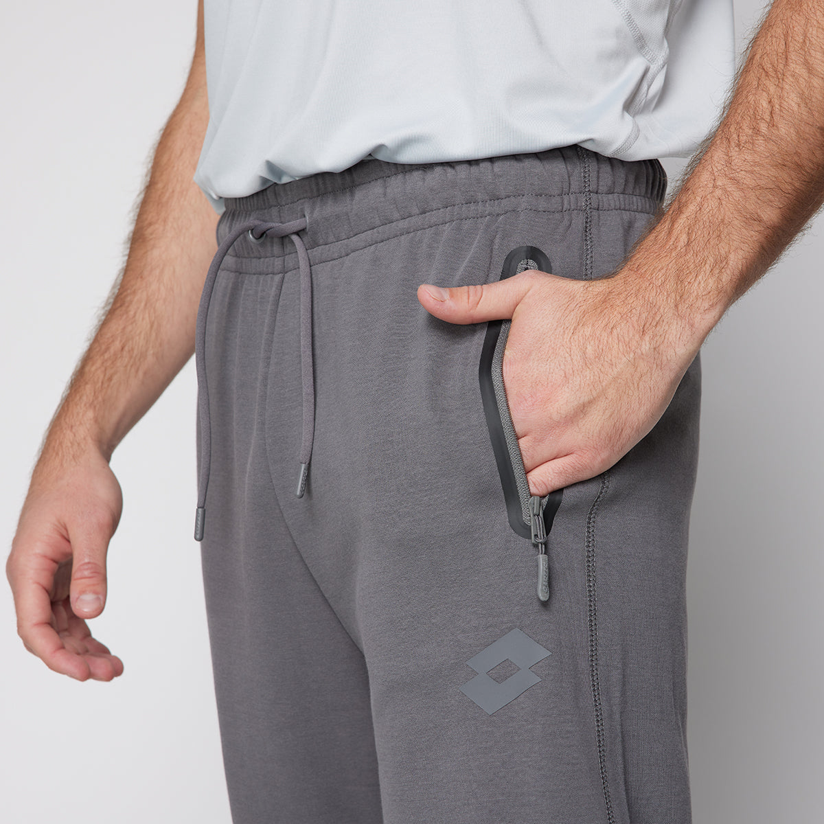 Pantalón Deportivo Hombre Lotto - Parma Gris