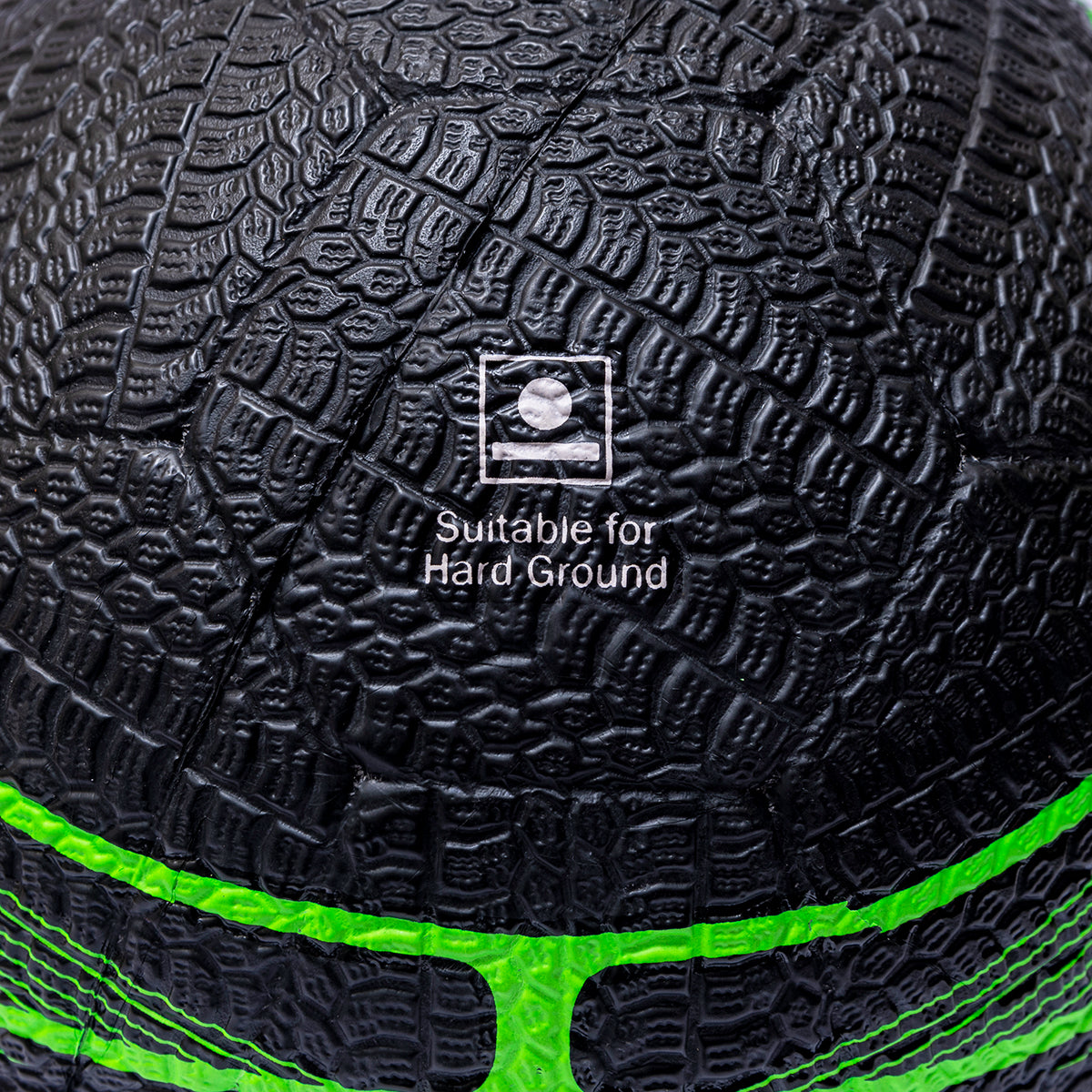 Balón de Fútbol Nro. 5 STREET SOCCER Negro-  Verde - Unisex