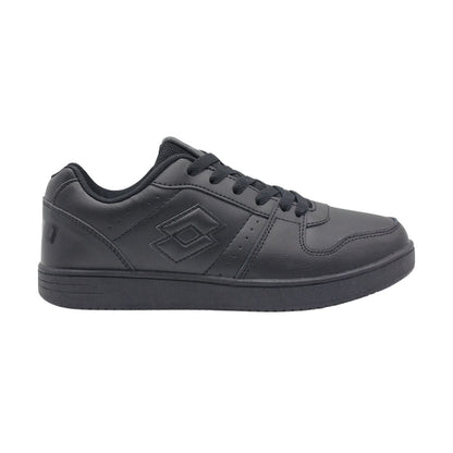 Zapatilla Escolar Juvenil Lotto - BTS Basket Negro