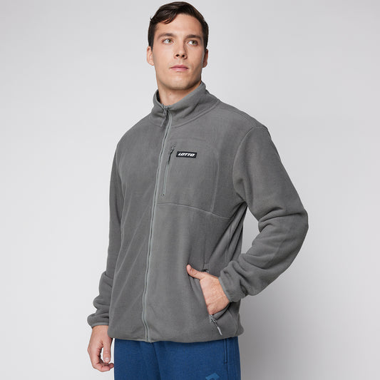 Poleron Polar Hombre Lotto - Bari Gris