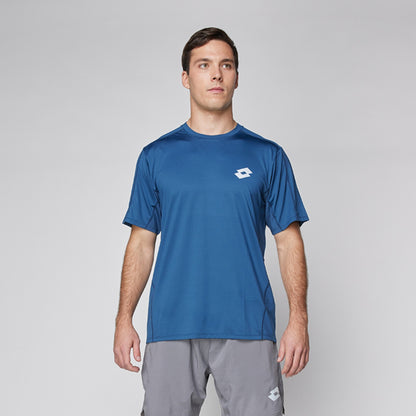 Polera Deportiva Hombre Lotto - Milán Azul