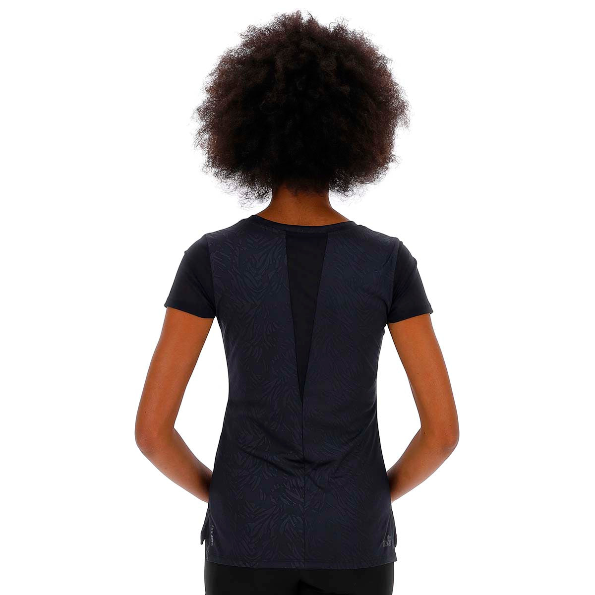 Polera Deportiva Mujer Lotto - Workout Negro