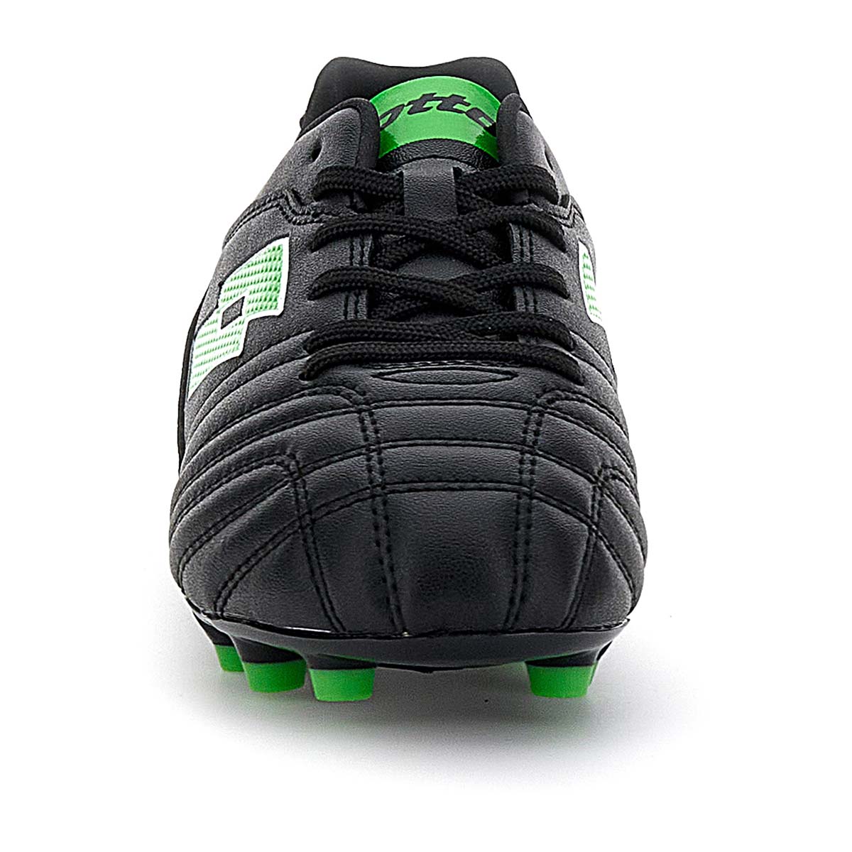 Zapato Fútbol Niño Lotto - Stadio 705 FG Negro Verde