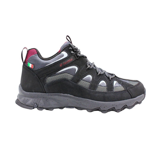 Zapatilla Outdoor Hombre Lotto - Solaro LC Gris Negro