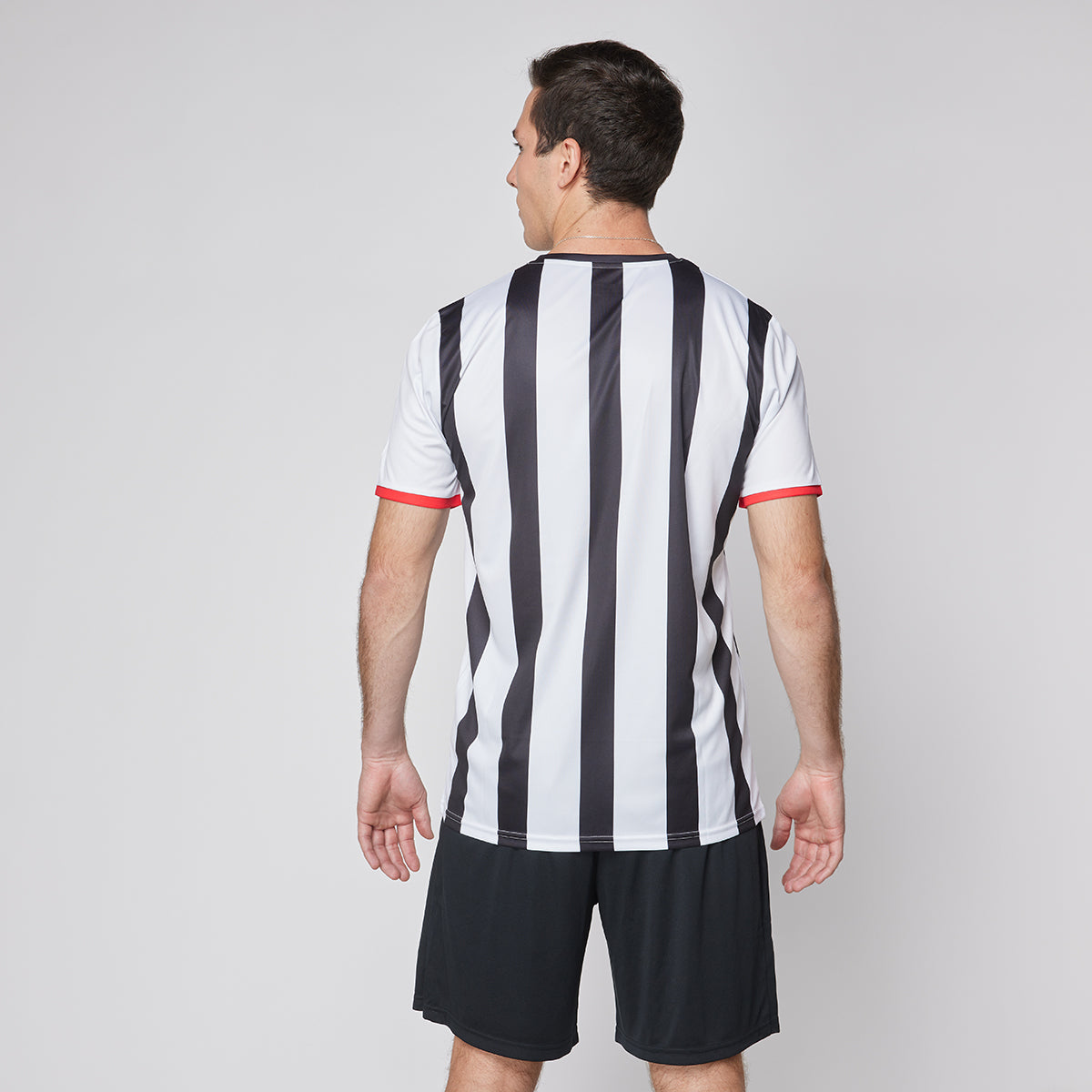 Polera de Fútbol Hombre Lotto - Finta Blanco Negro