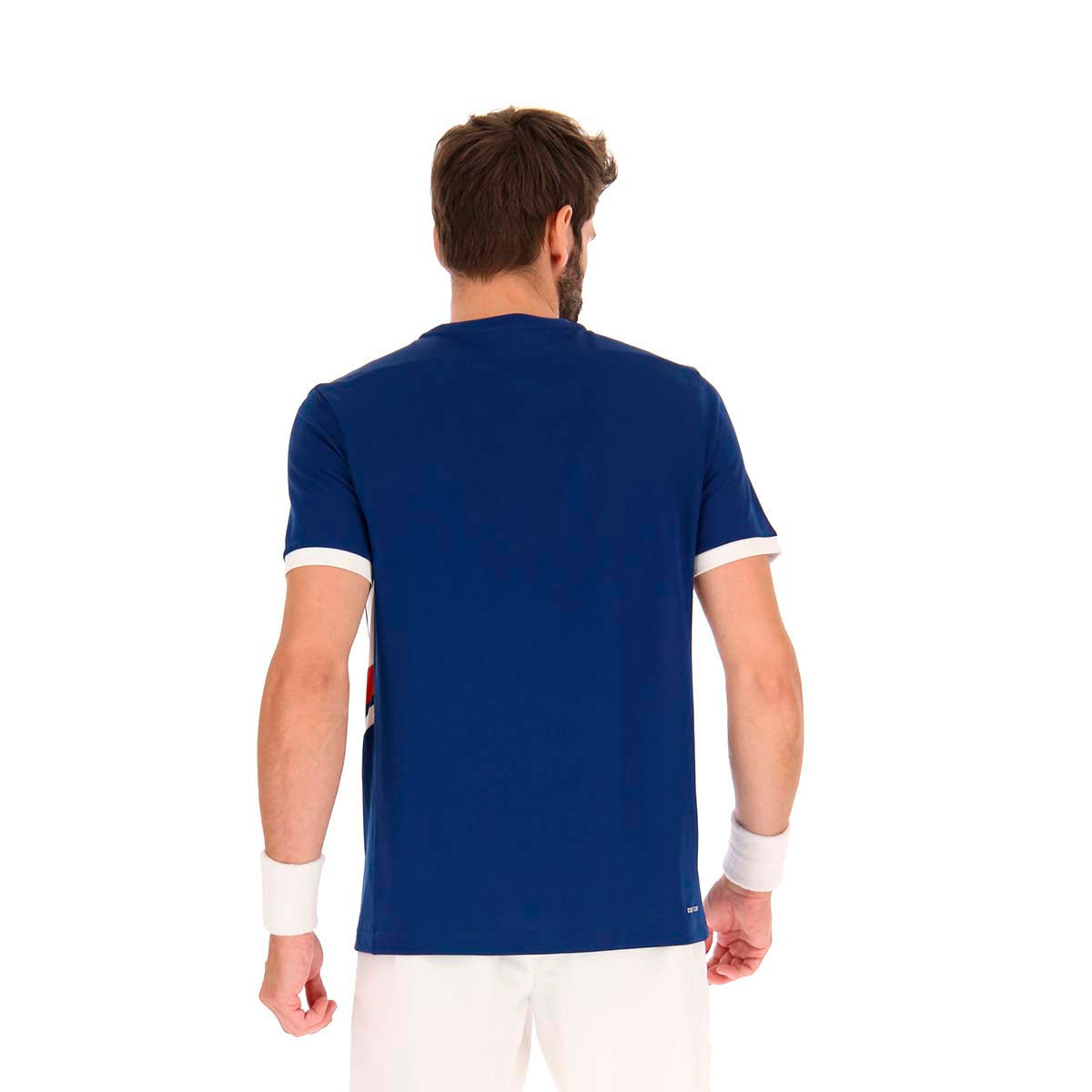 Polera de Tenis Hombre Lotto - Squadra III Azul