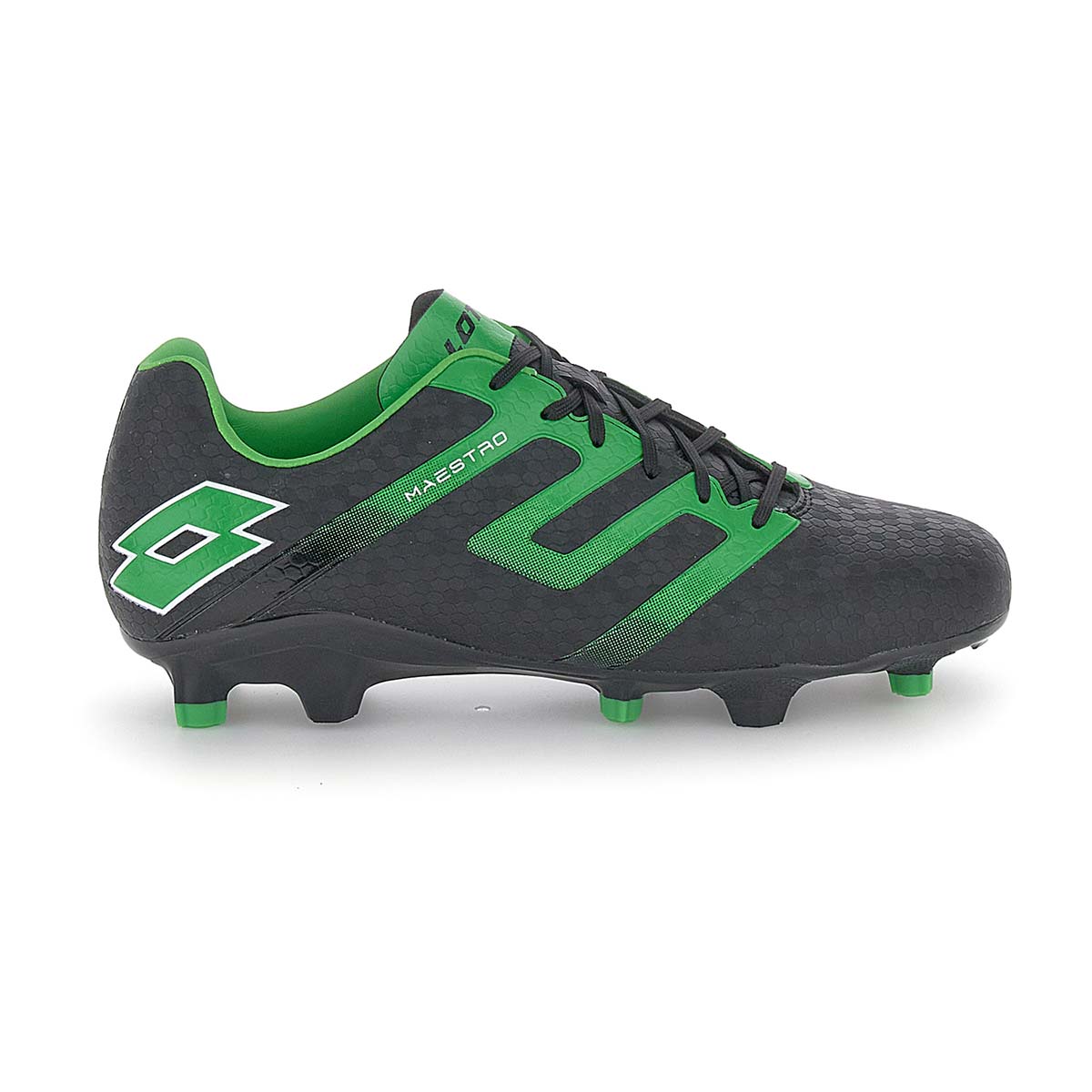 Zapato de Fútbol Hombre Lotto - Maestro FG 700 Negro Verde
