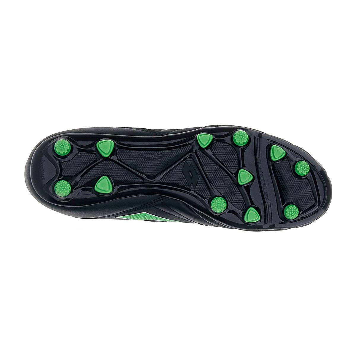 Zapato de Futbol Hombre Lotto - Stadio FG 705 Negro Verde