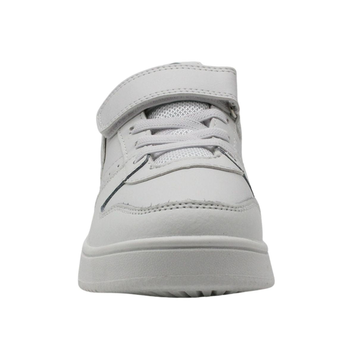Zapatilla Escolar Niño Lotto - BTS Basket Blanco