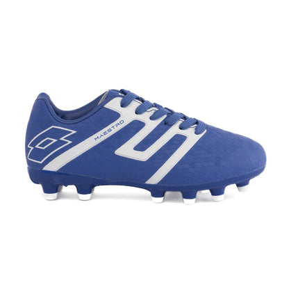 Zapato de Fútbol Hombre Lotto - Maestro FG Azul Blanco