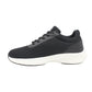 Zapatilla Running Juvenil Lotto - Challenge Negra Blanco