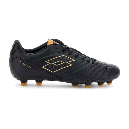 Zapato de Fútbol Hombre Lotto - Stadio FG 705 Negro Dorado