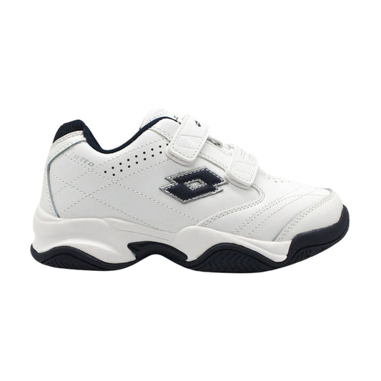 Zapatilla Escolar Niño Lotto - Court BTS1 Blanco Azul