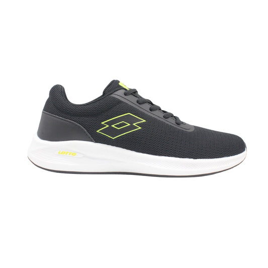 Zapatilla Running Hombre Lotto - Challenge Negro Amarillo