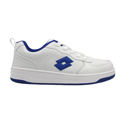 Calzado Urbano Juvenil Lotto - Basket Blanca Azul