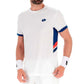 Polera de Tenis Hombre Lotto - Squadra III Blanco