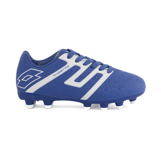 Zapato de Fútbol Niño Lotto - Maestro FG – Azul Blanco