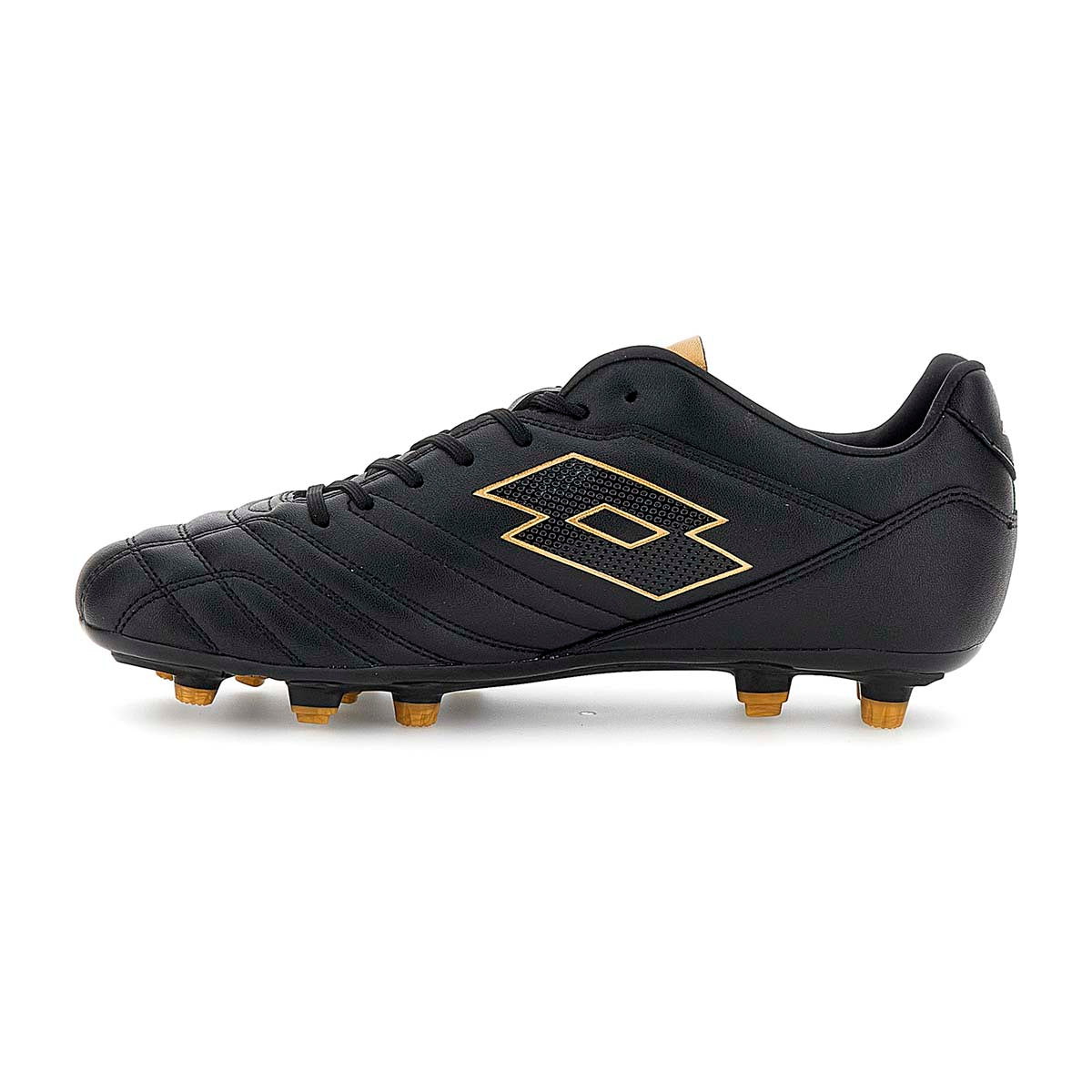 Zapato de Fútbol Hombre Lotto - Stadio FG 705 Negro Dorado