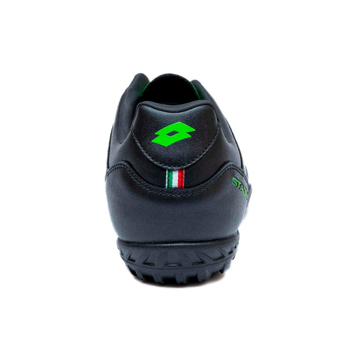 Zapato de Baby Futbol Hombre Lotto - Stadio TF Negro Verde