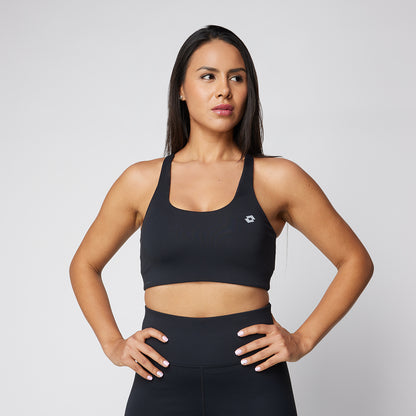 Peto Deportivo Mujer Lotto - Milán Negro