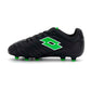 Zapato Fútbol Niño Lotto - Stadio 705 FG Negro Verde