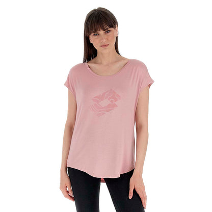 Polera Deportiva Mujer Lotto - Shine Rosado