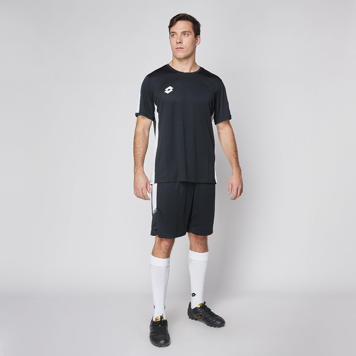 Polera de Futbol Hombre Lotto - Elite Plus Negro