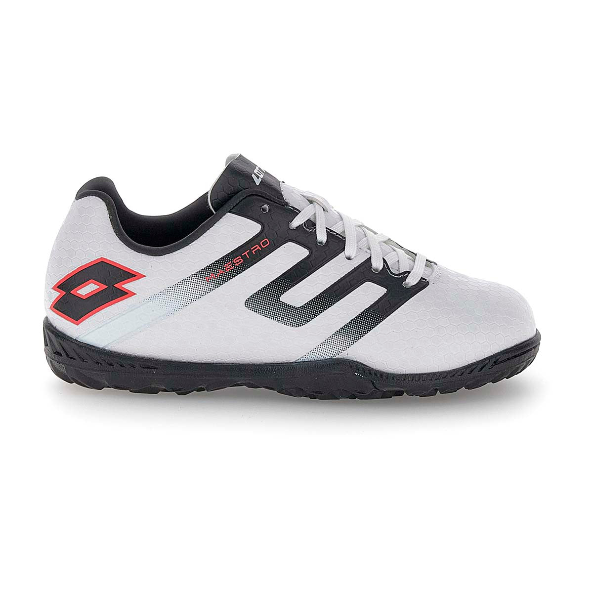 Zapato Baby Futbol Juvenil Lotto - Maestro 700 TF Blanco