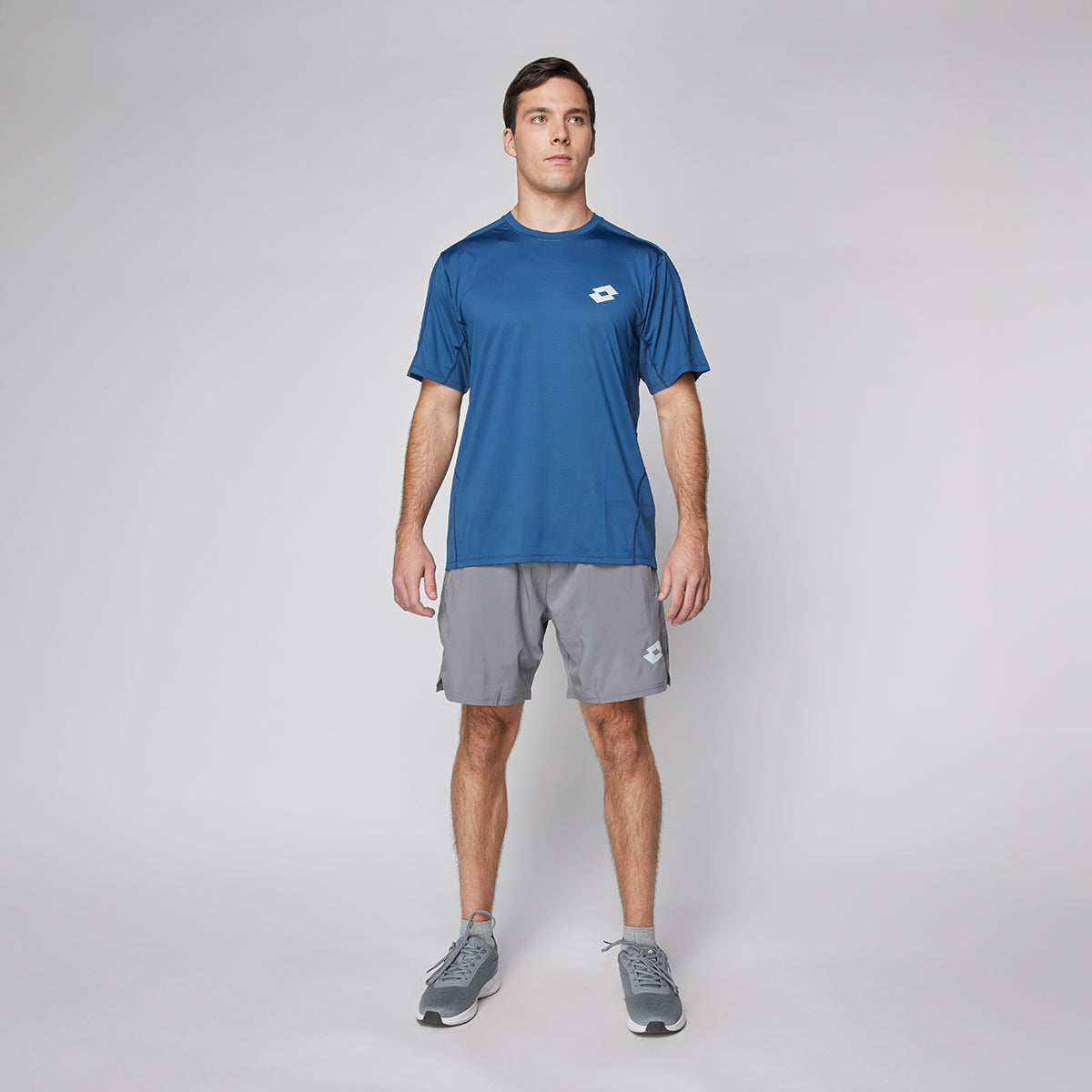 Polera Deportiva Hombre Lotto - Milán Azul