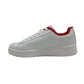 Calzado Urbano Juvenil Lotto - Roma Blanco Rojo
