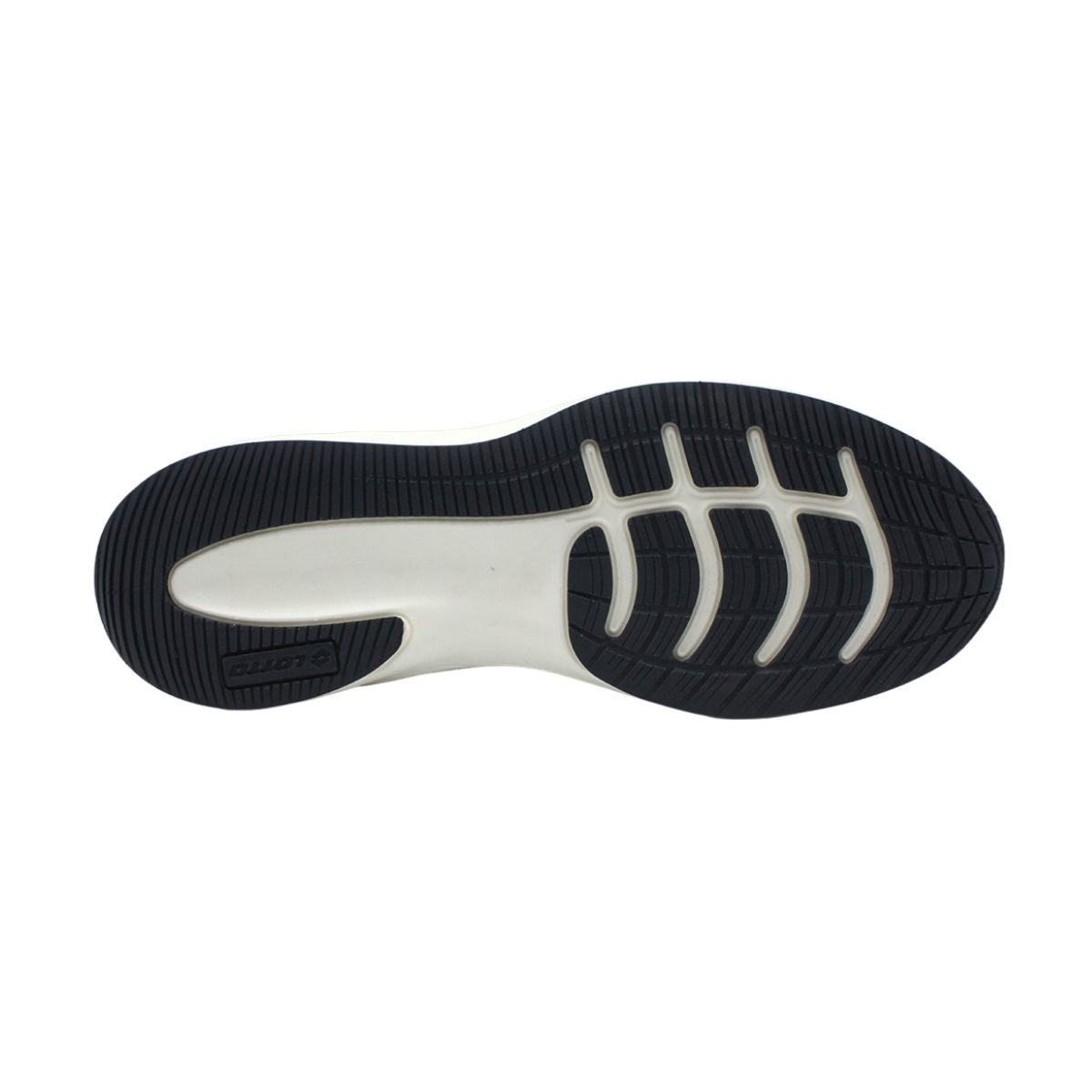 Zapatilla Running Mujer Lotto - Challenge Negro Blanco