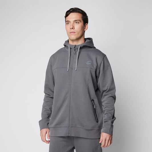 Poleron Deportivo Hombre Lotto - Parma Gris