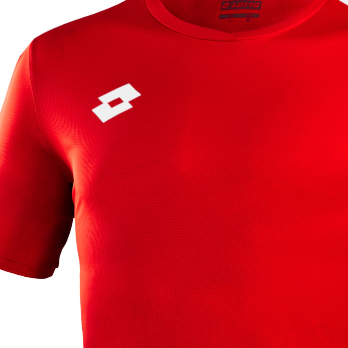 Polera de Fútbol Juvenil Lotto - Elite Plus Rojo