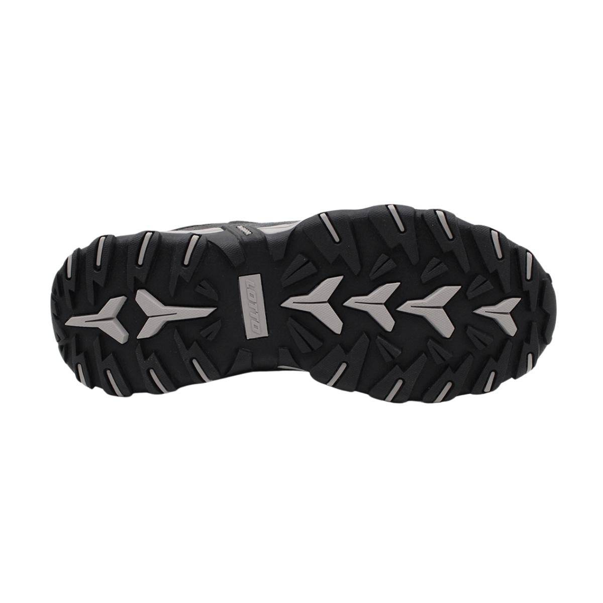 Zapato  Outdoor  Hombre Lotto - Solaro Gris Negro