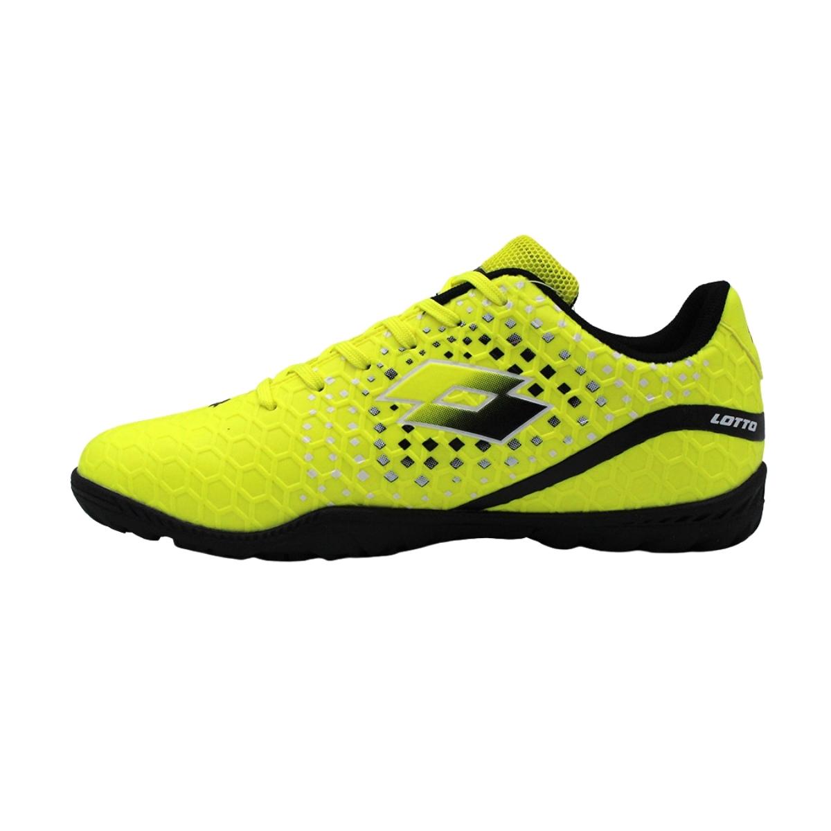 Zapato Baby Fútbol  Hombre Lotto - Zenda  TF Amarillo Negro