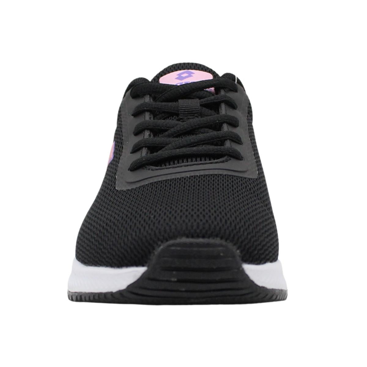 Zapatilla Running Juvenil Lotto - Challenge Negro Lila